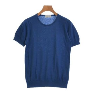 ジョンスメドレー(JOHN SMEDLEY)のJOHN SMEDLEY ジョンスメドレー ニット・セーター M 青 【古着】【中古】(ニット/セーター)