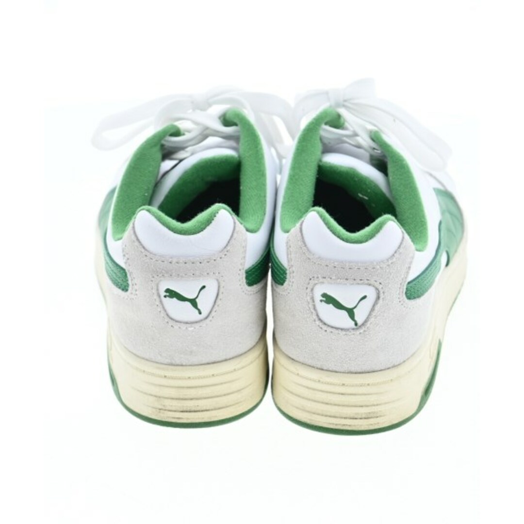 PUMA(プーマ)のPUMA プーマ スニーカー 26cm 白x緑 【古着】【中古】 メンズの靴/シューズ(スニーカー)の商品写真