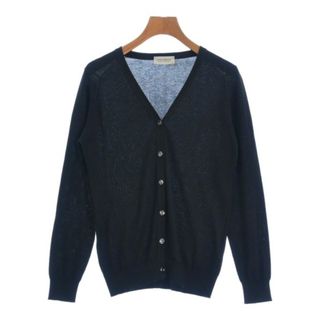 ジョンスメドレー(JOHN SMEDLEY)のJOHN SMEDLEY ジョンスメドレー カーディガン M 黒 【古着】【中古】(カーディガン)