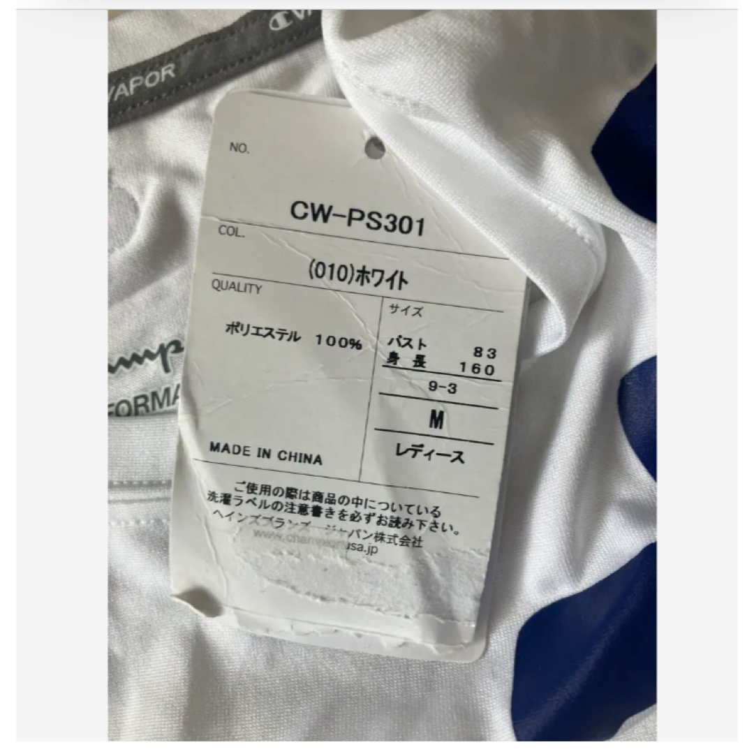 Champion(チャンピオン)の新品未使用❣️チャンピオンchampion ノースリーブシャツ　Mサイズ レディースのトップス(Tシャツ(半袖/袖なし))の商品写真