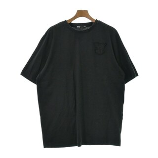 ワイスリー(Y-3)のY-3 ワイスリー Tシャツ・カットソー XL 黒 【古着】【中古】(Tシャツ/カットソー(半袖/袖なし))