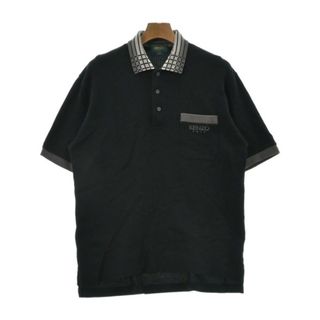 KENZO ケンゾー ポロシャツ 3(L位) 黒 【古着】【中古】