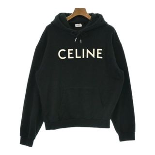 celine - CELINE セリーヌ パーカー M 黒 【古着】【中古】