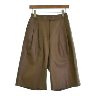 Frankie Shop フランキーショップ クロップドパンツ S 茶 【古着】【中古】(クロップドパンツ)