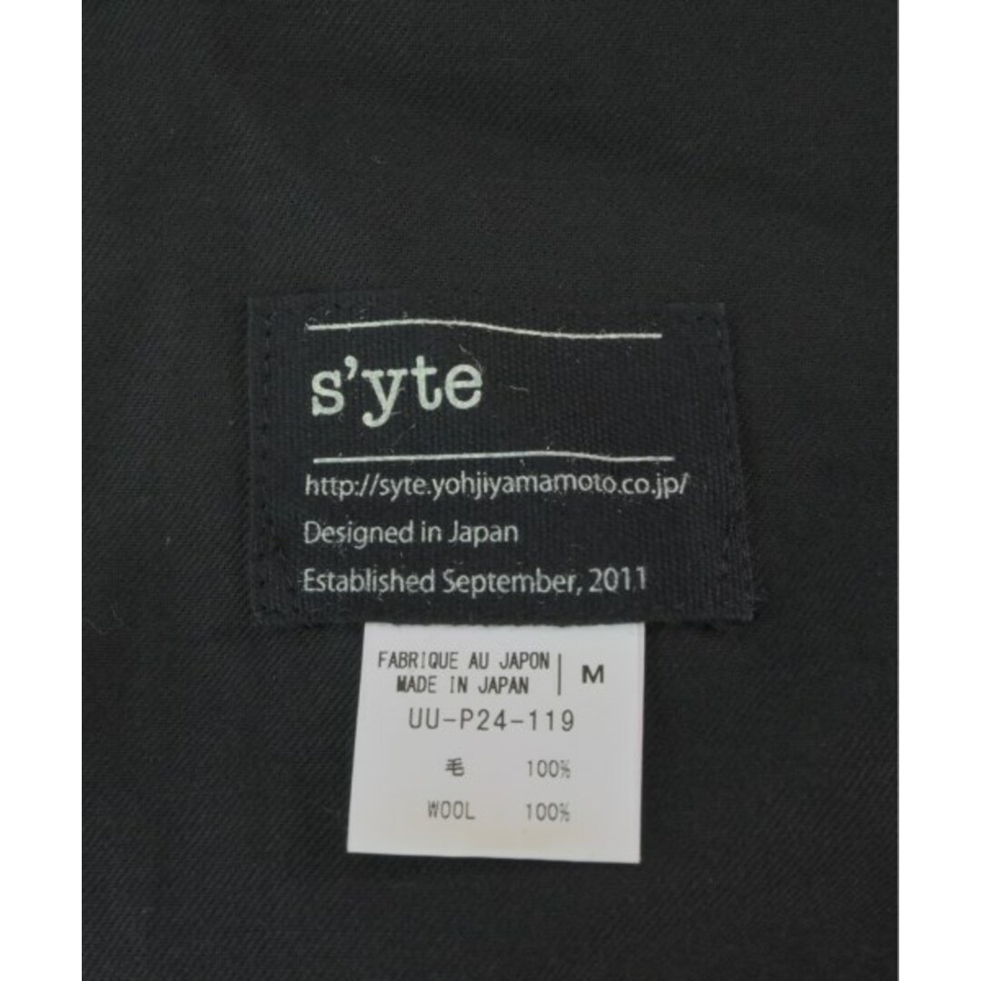s'yte サイト パンツ（その他） M 黒 【古着】【中古】 メンズのパンツ(その他)の商品写真