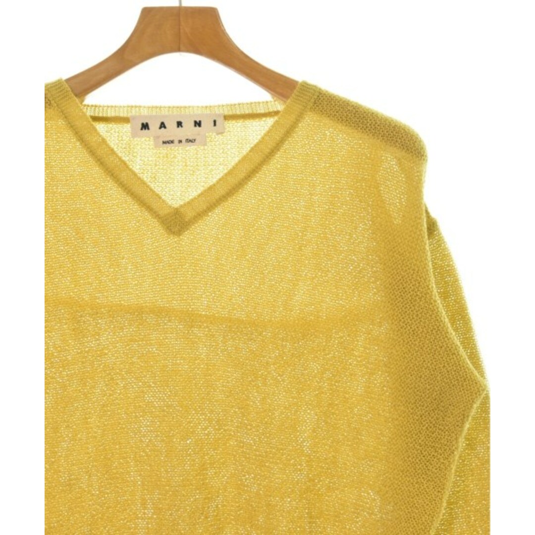 MARNI - MARNI マルニ ニット・セーター 46(M位) 黄緑 【古着 MARNI - MARNI マルニ ニット・セーター 46(M位) 黄緑 【古着