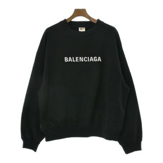 バレンシアガ(Balenciaga)のBALENCIAGA バレンシアガ スウェット S 黒 【古着】【中古】(スウェット)