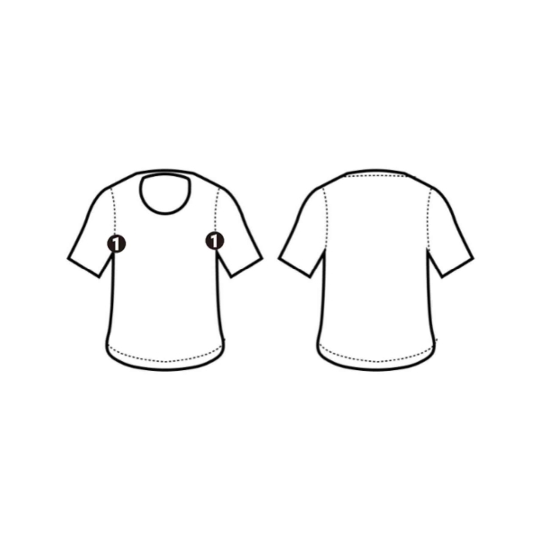 DIOR HOMME(ディオールオム)のDior Homme ディオールオム Tシャツ・カットソー XS 白x赤(総柄) 【古着】【中古】 メンズのトップス(Tシャツ/カットソー(半袖/袖なし))の商品写真