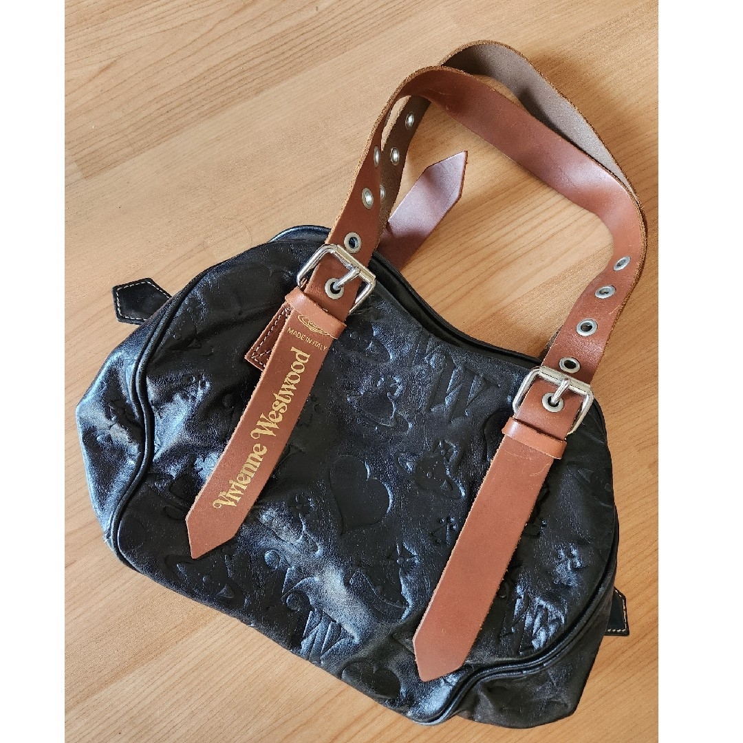 Vivienne Westwood(ヴィヴィアンウエストウッド)のヴィヴィアンウエストウッド　ハンドバッグ　レザー レディースのバッグ(トートバッグ)の商品写真