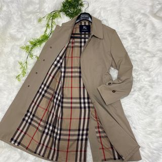 BURBERRY - BURBERRY バーバリーロンドン ステンカラー コート 裏地 ノバチェック