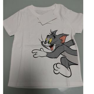 グラニフ(Design Tshirts Store graniph)のグラニフ　トムアンドジェリーＴシャツ　100cm 新品タグ付き(Tシャツ/カットソー)