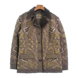 エトロ(ETRO)のETRO エトロ ブルゾン（その他） 46(XL位) 茶 【古着】【中古】(その他)