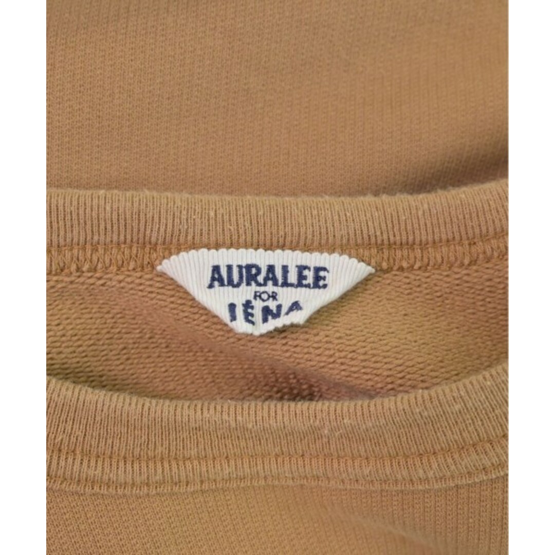 AURALEE(オーラリー)のAURALEE オーラリー スウェット 1(M位) ベージュ系 【古着】【中古】 レディースのトップス(トレーナー/スウェット)の商品写真