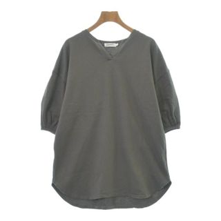 デッサン(Dessin)のDessin デッサン Tシャツ・カットソー 2(M位) グレー系 【古着】【中古】(カットソー(半袖/袖なし))