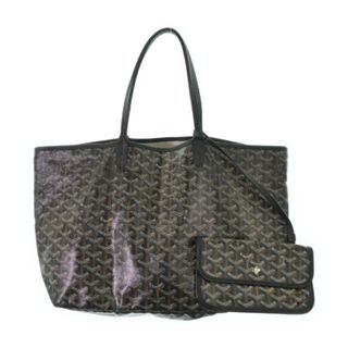 GOYARD - GOYARD ゴヤール トートバッグ PM 黒x茶x白(総柄) 【古着】【中古】