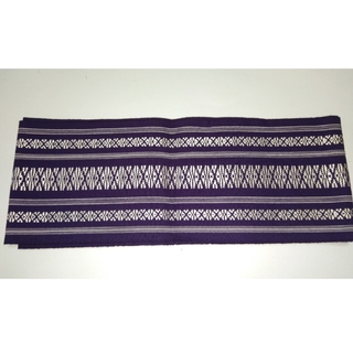 紫の献上柄の半巾帯