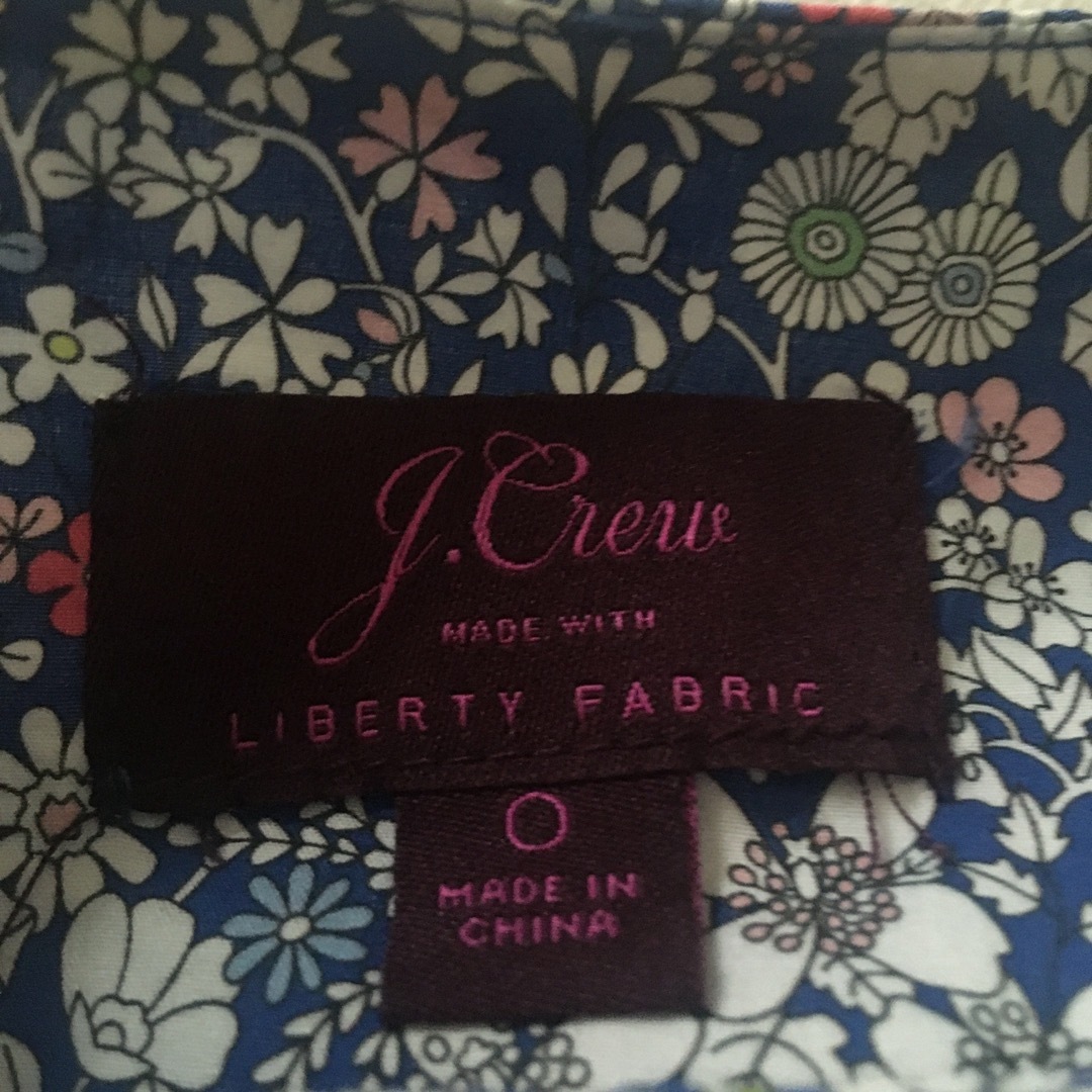 J.Crew(ジェイクルー)のjcrew LIBERTY FABRIC 花柄  レイヤード　マキシワンピース レディースのワンピース(ロングワンピース/マキシワンピース)の商品写真