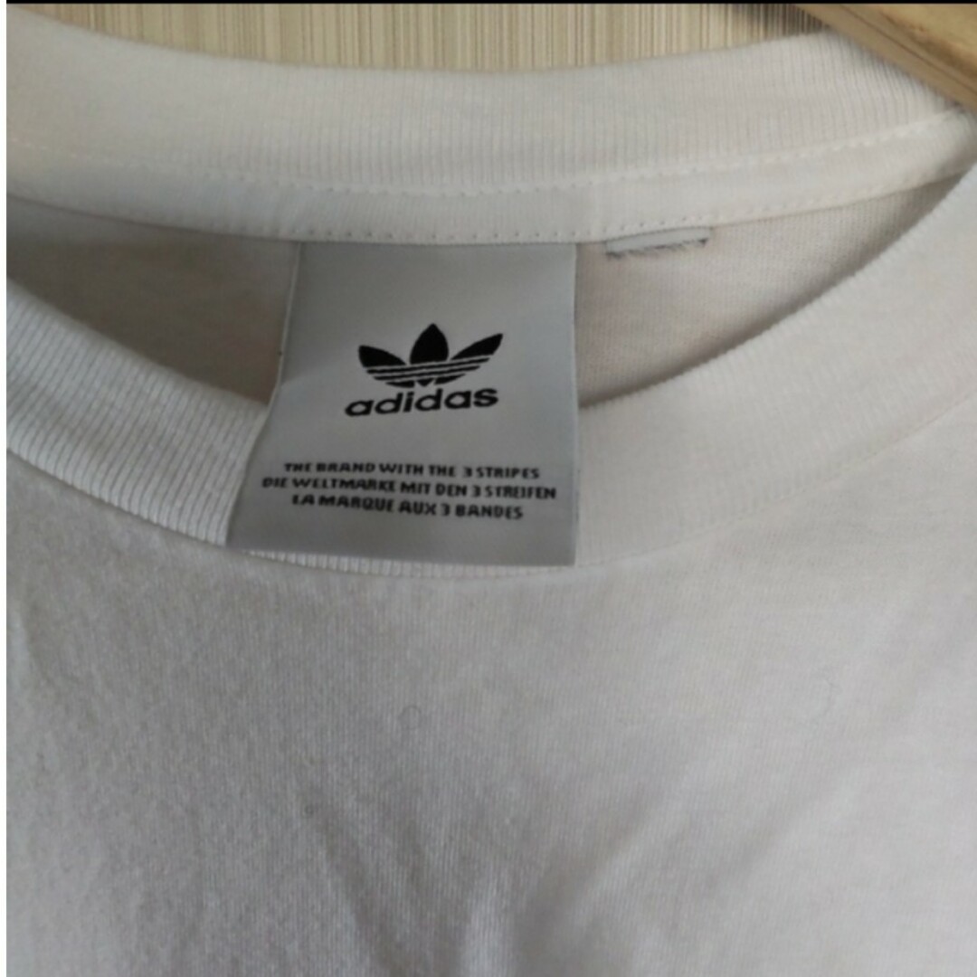 adidas(アディダス)のadidas アディダス リニア リピート ロンT 長袖 メンズのトップス(Tシャツ/カットソー(七分/長袖))の商品写真