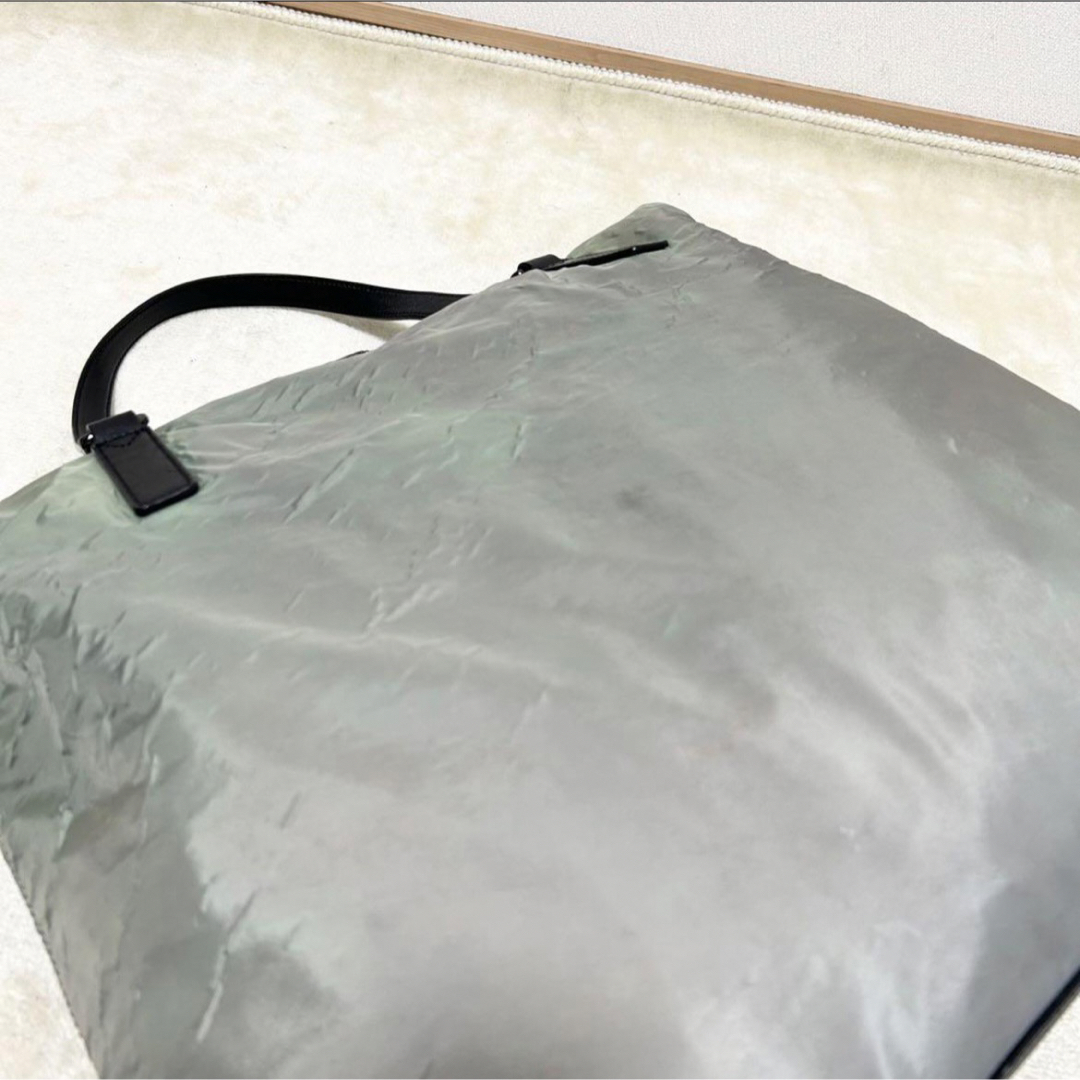 BURBERRY(バーバリー)の希少　バーバリーエスタブリッシュド　ビッグトートバッグ　ノバチェック　ホースロゴ レディースのバッグ(トートバッグ)の商品写真