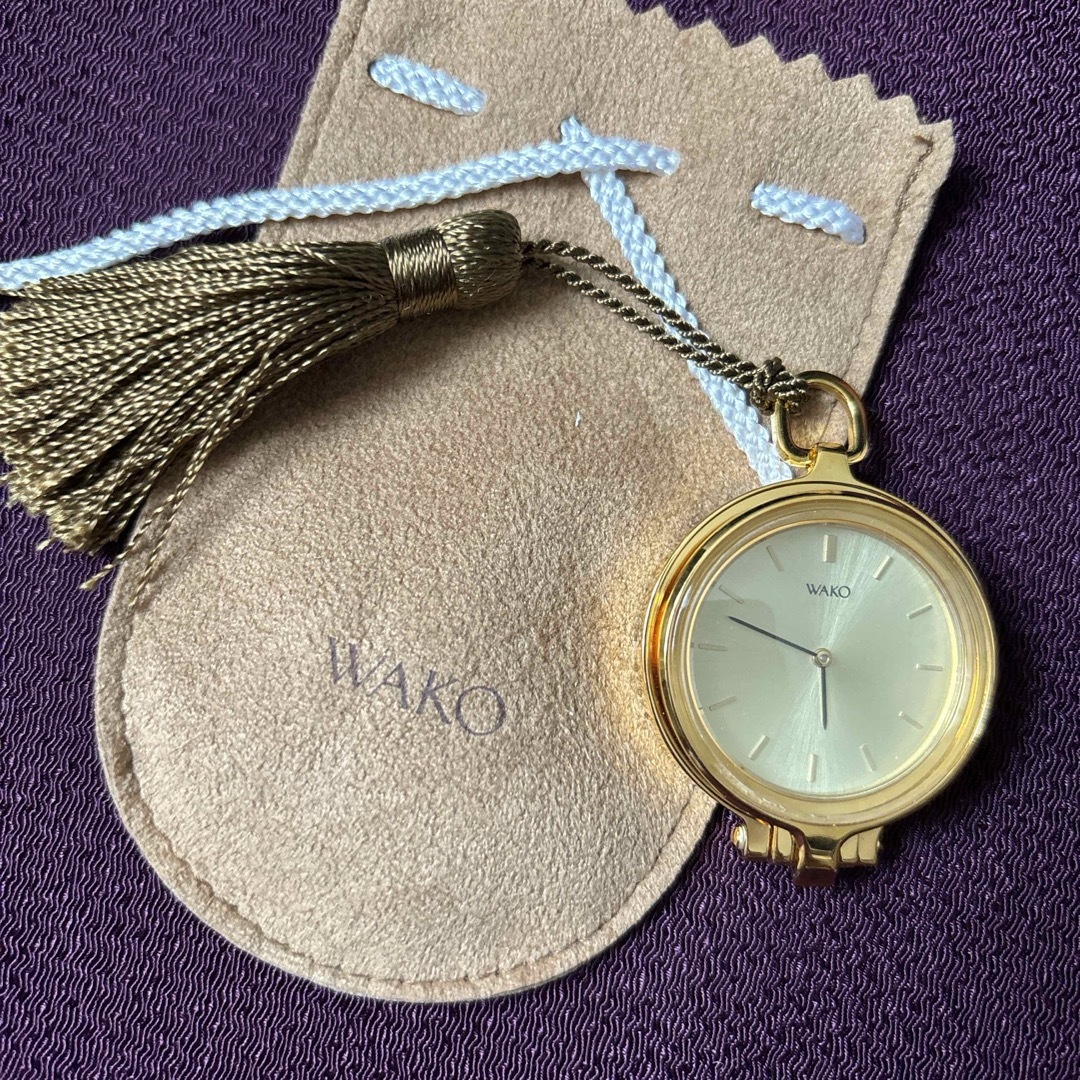 銀座和光　WAKO ルーペ付き懐中時計　ポケットウォッチ メンズの時計(その他)の商品写真