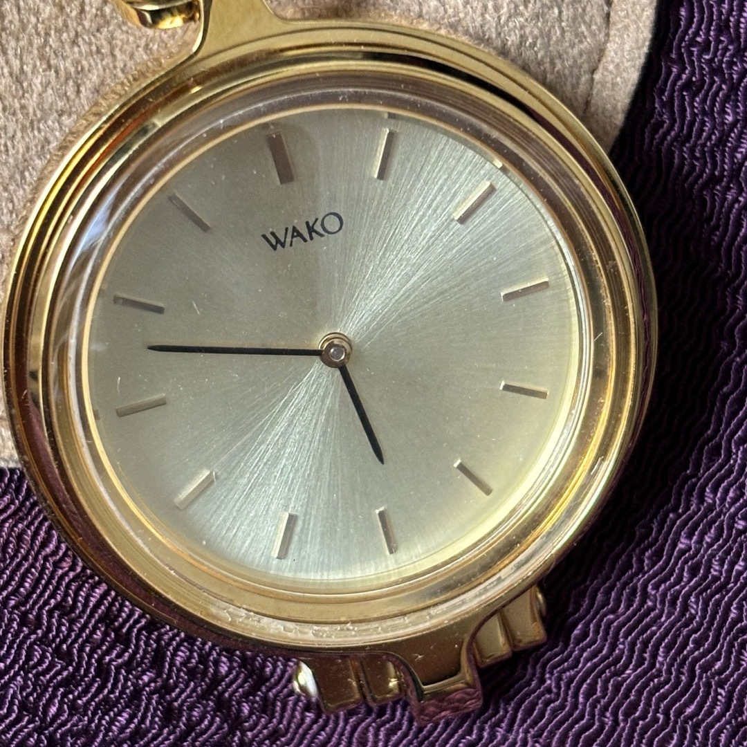 銀座和光　WAKO ルーペ付き懐中時計　ポケットウォッチ メンズの時計(その他)の商品写真