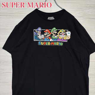ニンテンドウ(任天堂)の【入手困難】SUPER MARIO マリオ　Tシャツ　2XLサイズ　一点物　海外(Tシャツ/カットソー(半袖/袖なし))