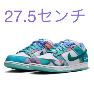 ナイキ(NIKE)のFutura Nike SB Dunk White and Geode Teal(スニーカー)