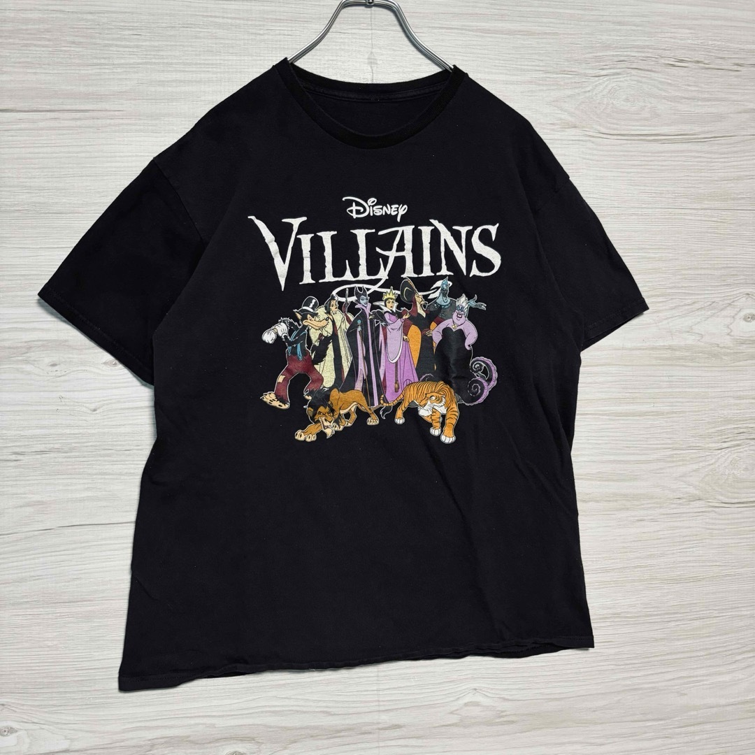 Disney(ディズニー)の【入手困難】ディズニー　ヴィランズ　Tシャツ　海外輸入　レア　マレフィセント メンズのトップス(Tシャツ/カットソー(半袖/袖なし))の商品写真