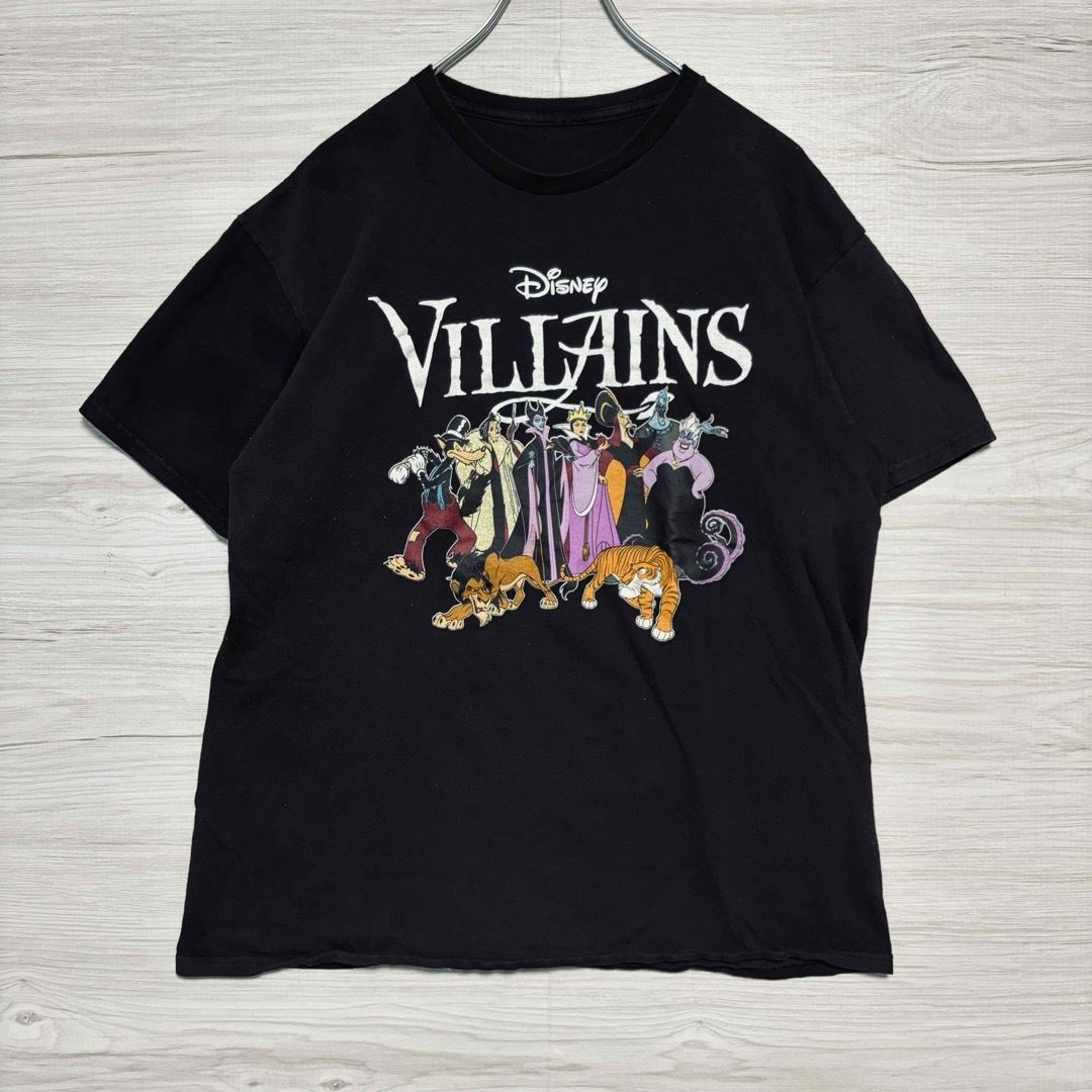Disney(ディズニー)の【入手困難】ディズニー　ヴィランズ　Tシャツ　海外輸入　レア　マレフィセント メンズのトップス(Tシャツ/カットソー(半袖/袖なし))の商品写真