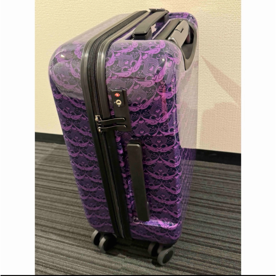 ANNA SUI(アナスイ)のANNA SUI アナスイ　スーツケース　キャリーケース　バッグ　パープル　黒 レディースのバッグ(スーツケース/キャリーバッグ)の商品写真