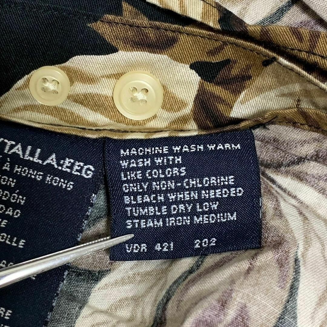 NAUTICA(ノーティカ)の【w378】USA古着ノーティカ00sオープンカラーボックスシルエット半袖シャツ メンズのトップス(シャツ)の商品写真