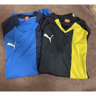 PUMA Tシャツ Mサイズ サッカー スポーツ 2枚セット(Tシャツ/カットソー(半袖/袖なし))