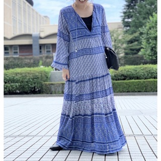 BLUEBOHEME ★ブルーボヘム★ Printed Long Dress