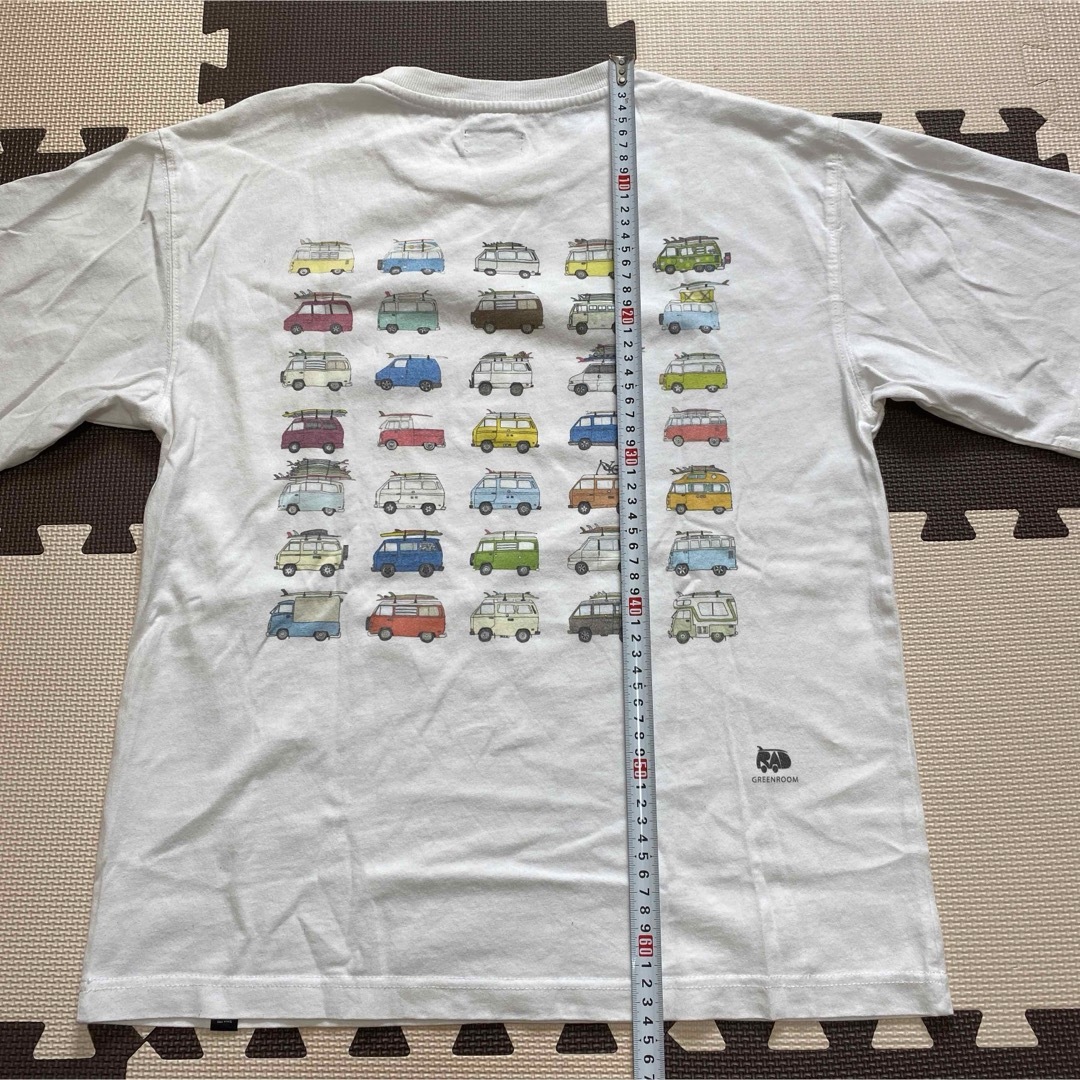 グリーンルーム　白T 車　シンプル　メンズ メンズのトップス(Tシャツ/カットソー(半袖/袖なし))の商品写真