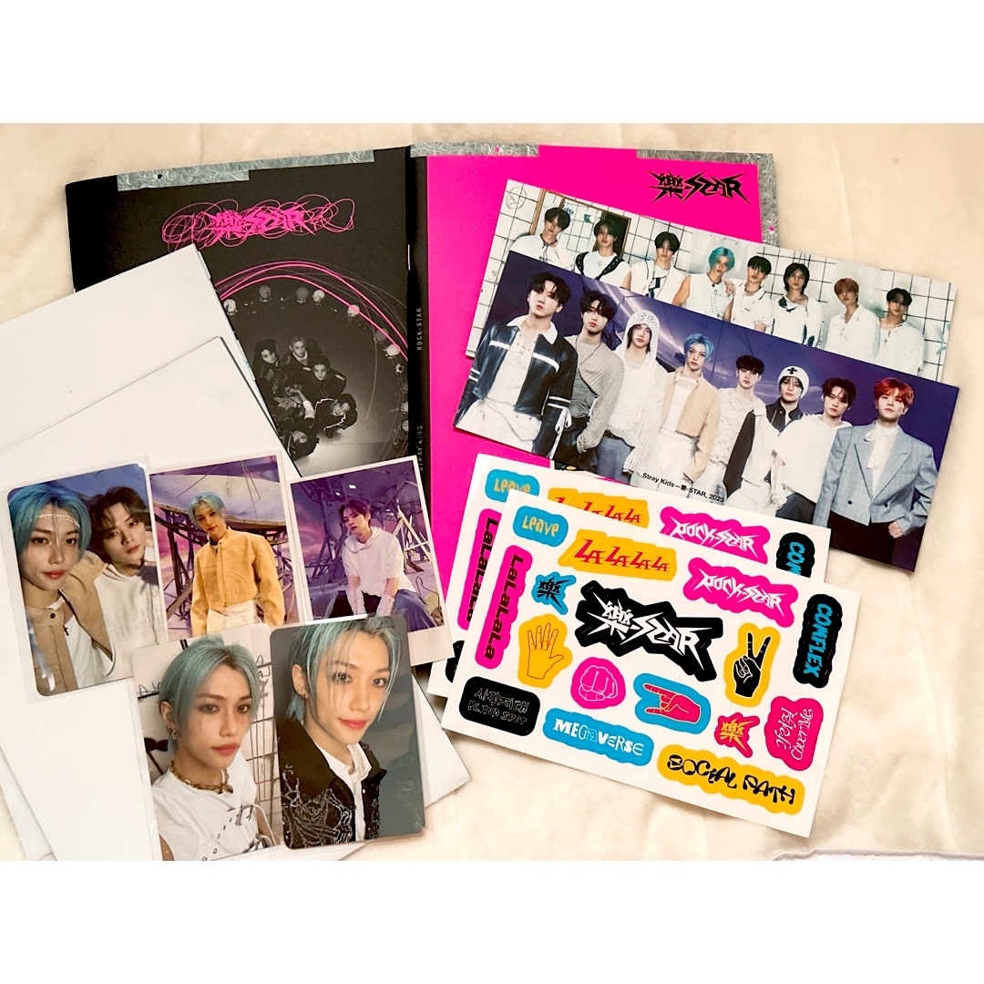 Stray Kids 樂-STAR リノ フィリックス 2冊セット エンタメ/ホビーのCD(K-POP/アジア)の商品写真