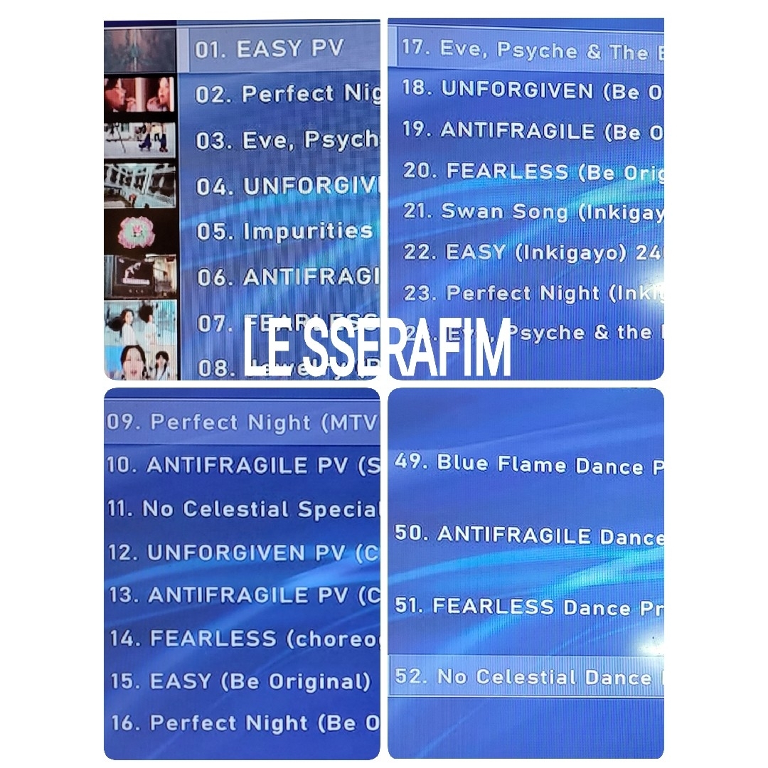 LE SSERAFIM(ルセラフィム)のLE SSERAFIM ルセラフィム PV & TV エンタメ/ホビーのCD(K-POP/アジア)の商品写真