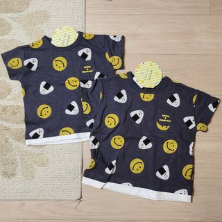 新品 子供服 半袖 ミモランド おにぎり 90 100(Tシャツ/カットソー)