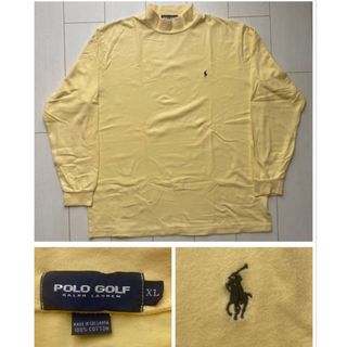 ポロゴルフ(Polo Golf)の90s polo golf ゴルフ ラルフローレン ハイネック ロンT XXL(ウエア)