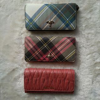 長財布　３点　まとめ商品　miumiu ヴィヴィアンウエストウッド