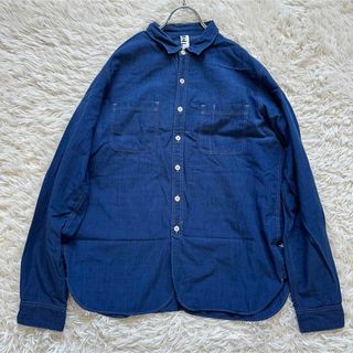 エムエイチエル(MHL.)の【MHL】マーガレットハウエル L シャツ 長袖 デニム風(シャツ)