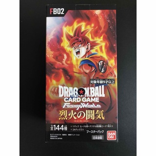 ドラゴンボール(ドラゴンボール)の烈火の闘気 テープ付き BOX(シングルカード)