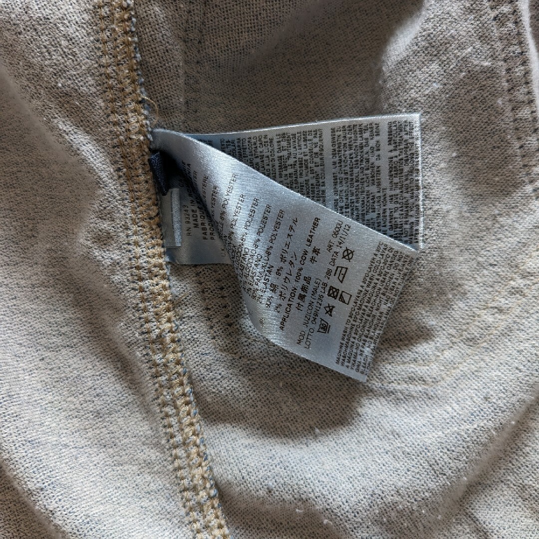 DIESEL(ディーゼル)のDIESELスウェットデニムGジャン メンズのジャケット/アウター(Gジャン/デニムジャケット)の商品写真