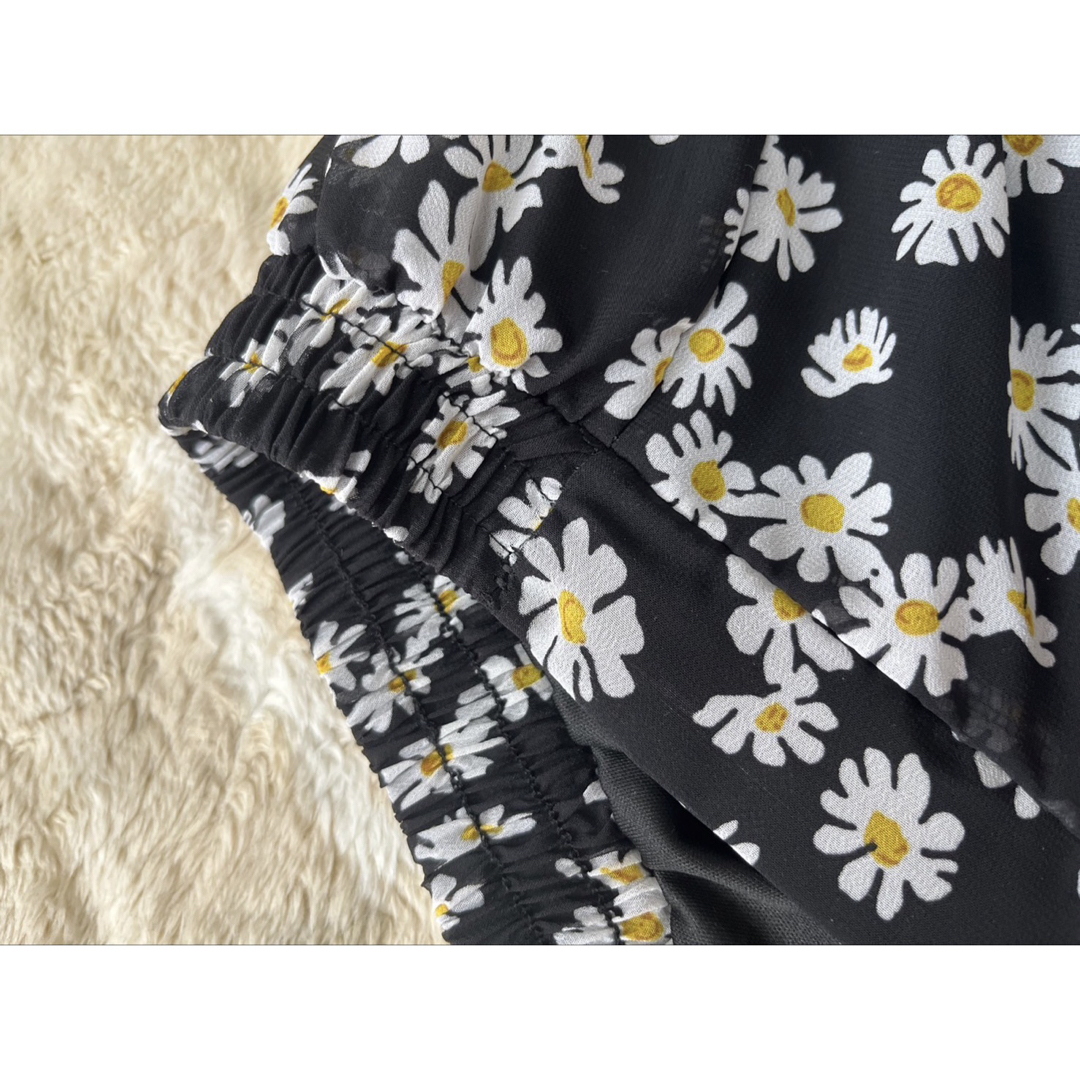 【新品】花柄フレアマーメイドロングスカート レディースのスカート(ロングスカート)の商品写真