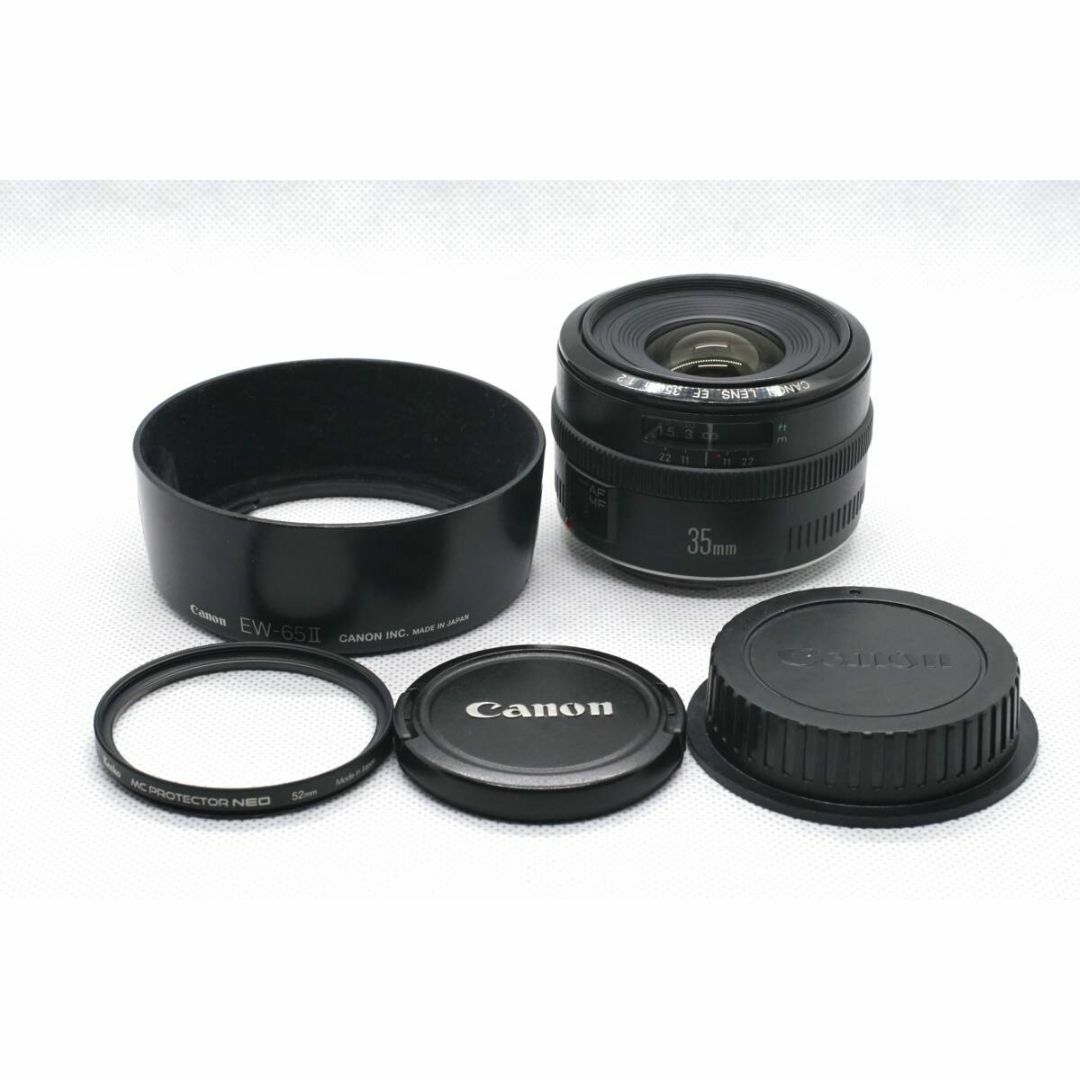 Canon(キヤノン)の【良品/作例】Canon EF 35mm f/2 広角 AF EFマウント スマホ/家電/カメラのカメラ(レンズ(単焦点))の商品写真