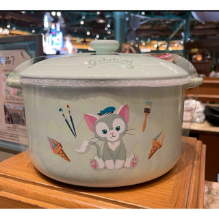 ディズニー(Disney)の上海ディズニー　ジェラトーニ　鍋　土鍋　盛り物　スープ鍋(容器)