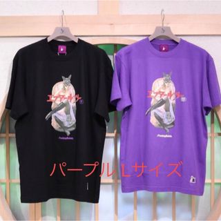 エフアールツー(#FR2)の新品 FR2撫子 Bunny Girl TシャツL パープル FR2 京都 撫子(Tシャツ/カットソー(半袖/袖なし))