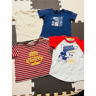 BeBe - Bebe、disney他　半袖tシャツ４枚セット！90 まとめて　男の子