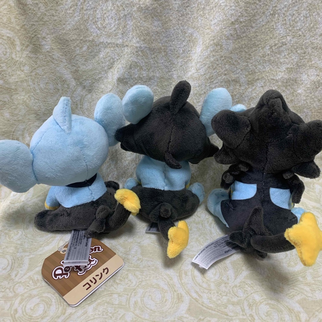 ポケモン ぬいぐるみ ルクシオ レントラー コリンク fit ポケモン ぬいぐるみ ルクシオ レントラー コリンク fit
