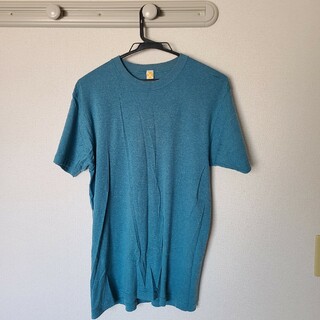 GUNZE - GUNZE　グンゼ　半袖Tシャツ　インナー　メンズ　エメラルドブルー　Lサイズ