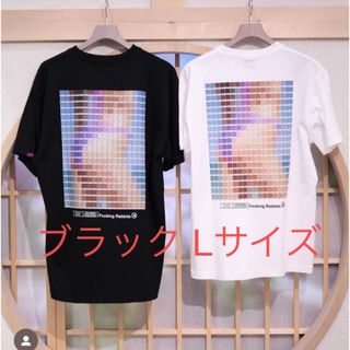 エフアールツー(#FR2)の新品 FR2撫子 モザイク水着ガール TシャツL 黒 FR2 京都 撫子(Tシャツ/カットソー(半袖/袖なし))